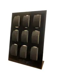 * Sort plexi display 9 puter Nøytral