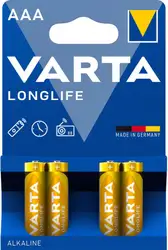 VARTA LR03 LONGLIFE V4103-4 BLI 4 stk