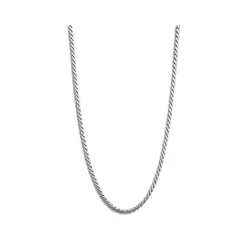 RB Necklace COBRA 3,2mm Satined Steel 50+5cm