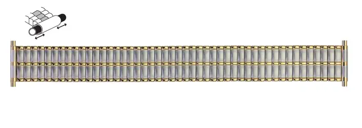* 1360683 KLICKER 18MM BICOLOR