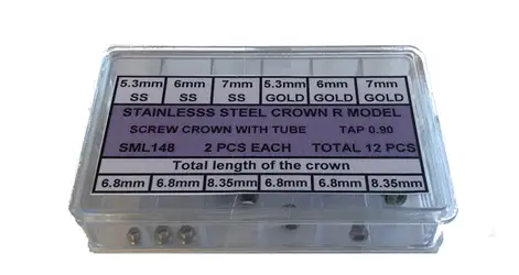 Screw Crown with tube for RLX