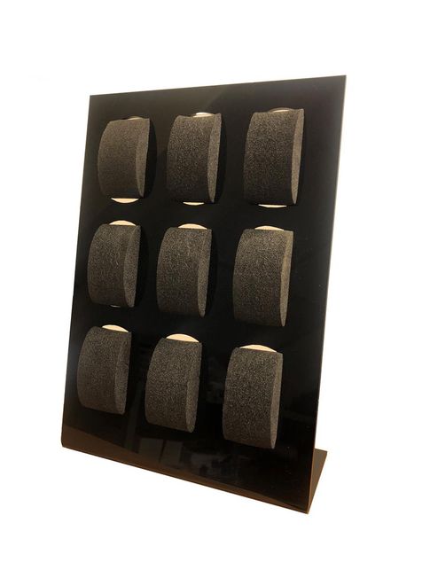 * Sort plexi display 9 puter Nøytral