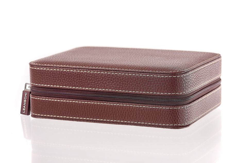 Leanschi 4 slot pouch/brown