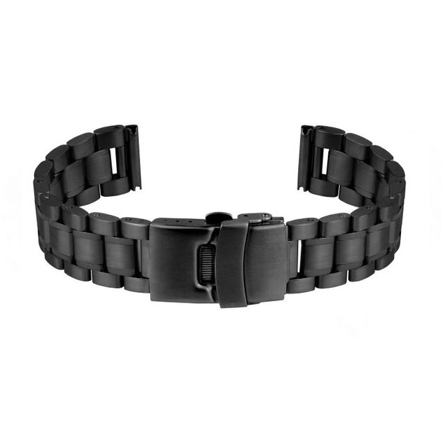 TANGO Massiv stål lenke/sort/18mm
