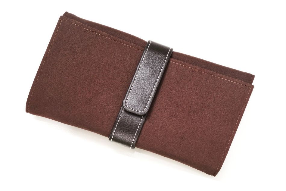 Leanschi jewellery travel pouch/brown