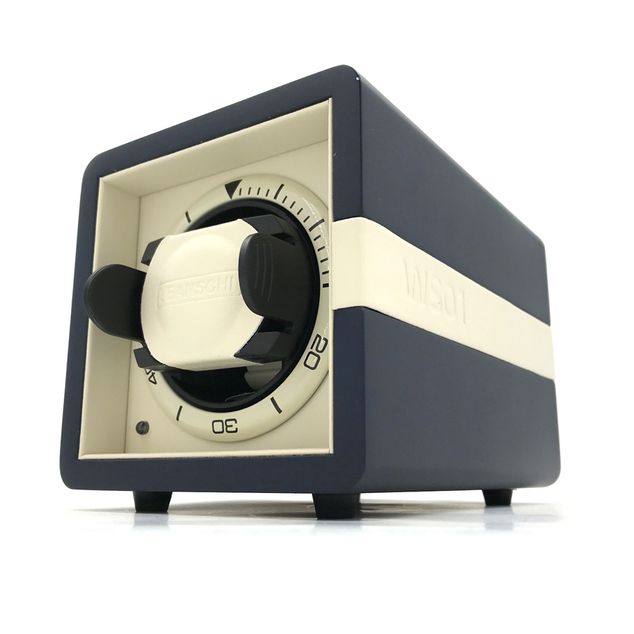 * Leanschi single watch winder/blue-beige