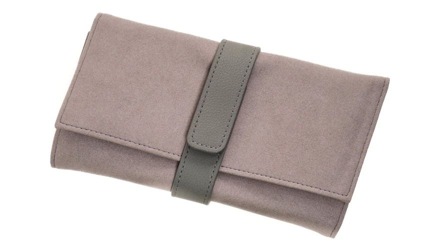 Leanschi jewellery travel pouch/grey