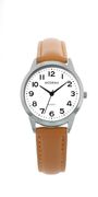 Modema Ø32 Alloy/30m/Mineral/Hvit skive tall/Brun rem