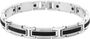 * RB Bracelet Steel/Silicon VERSUS 9mm Steel 21cm